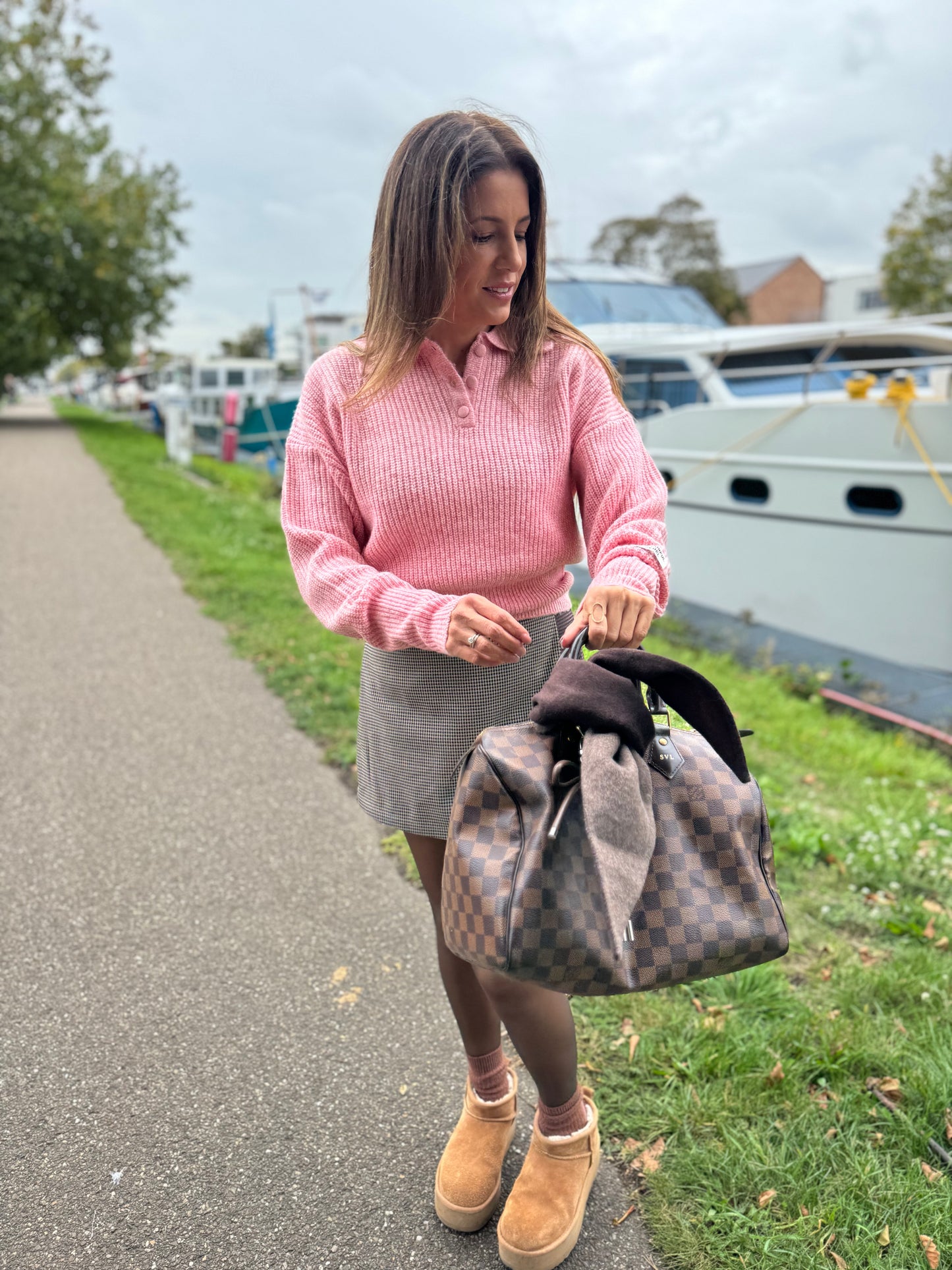 Yfke Botton Sweater Colourful Rebel